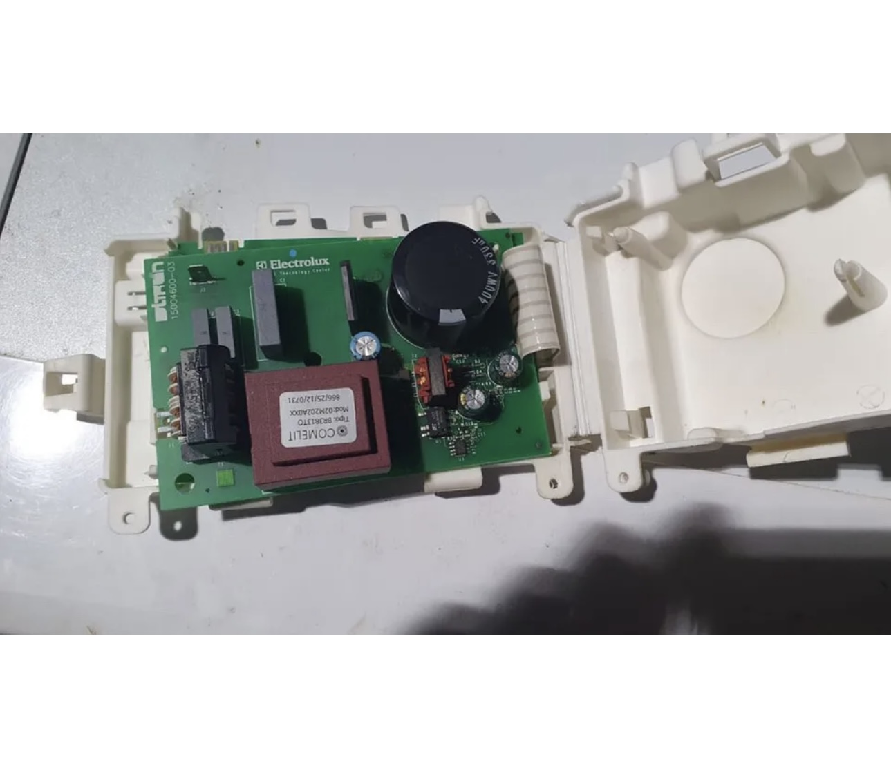 RIPARAZIONE MODULO MOTORE ASCIUGATRICE  REX ELECTROLUX 1366240214 EX. 1366240206