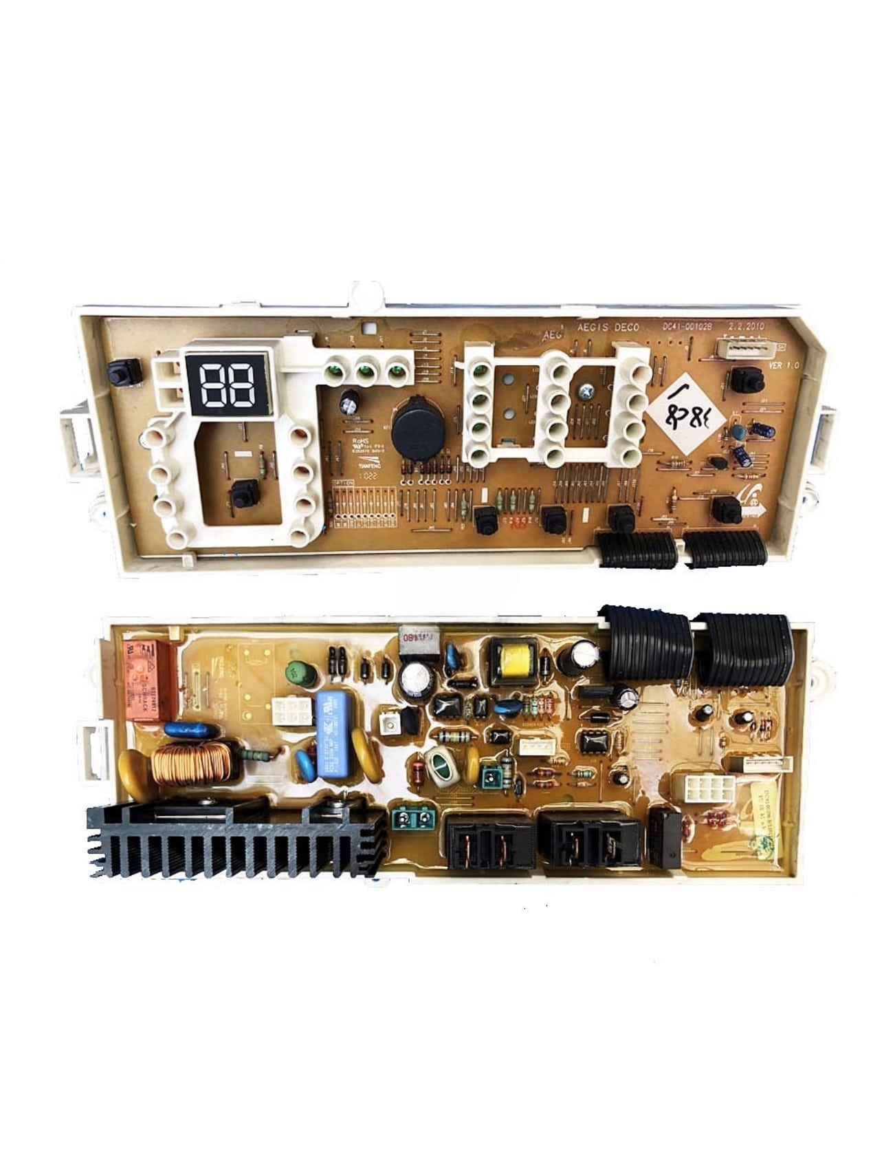 MODULO DISPLAY PANNELLO COMANDI PER LAVATRICE SAMSUNG DC92-00396E