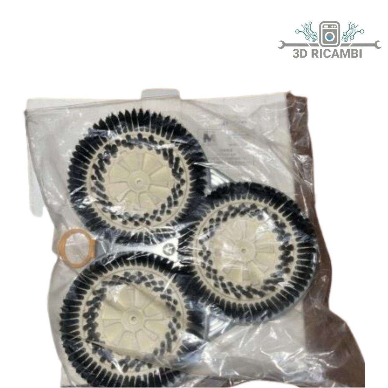 CARTER SETOLE ABRASIVO PER LUCIDATRICE VORWERK FOLLETTO VK515 COMPATIBILI