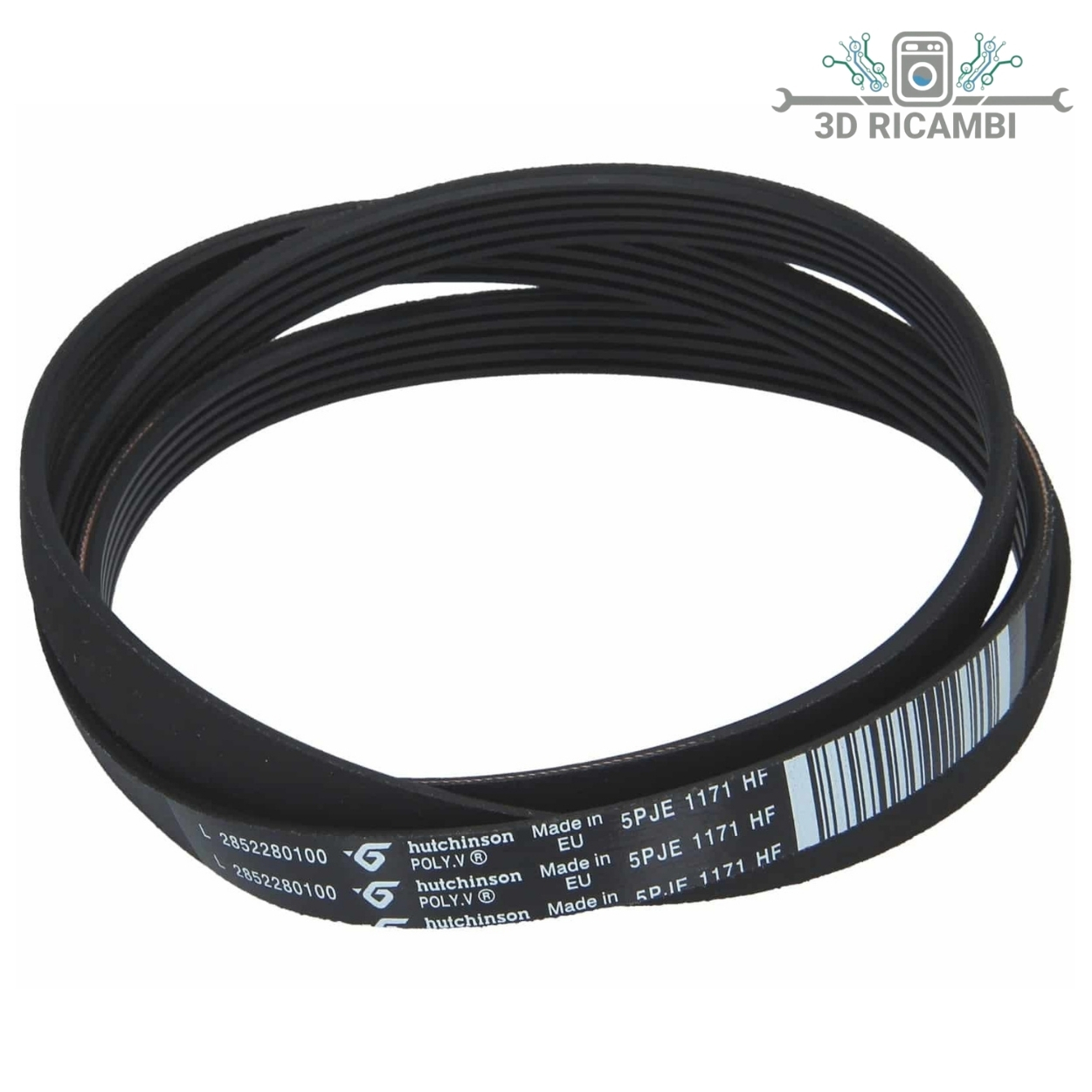 CINGHIA PER LAVATRICE IGNIS WHIRPOOL 1239j5 1238J4  481235818215