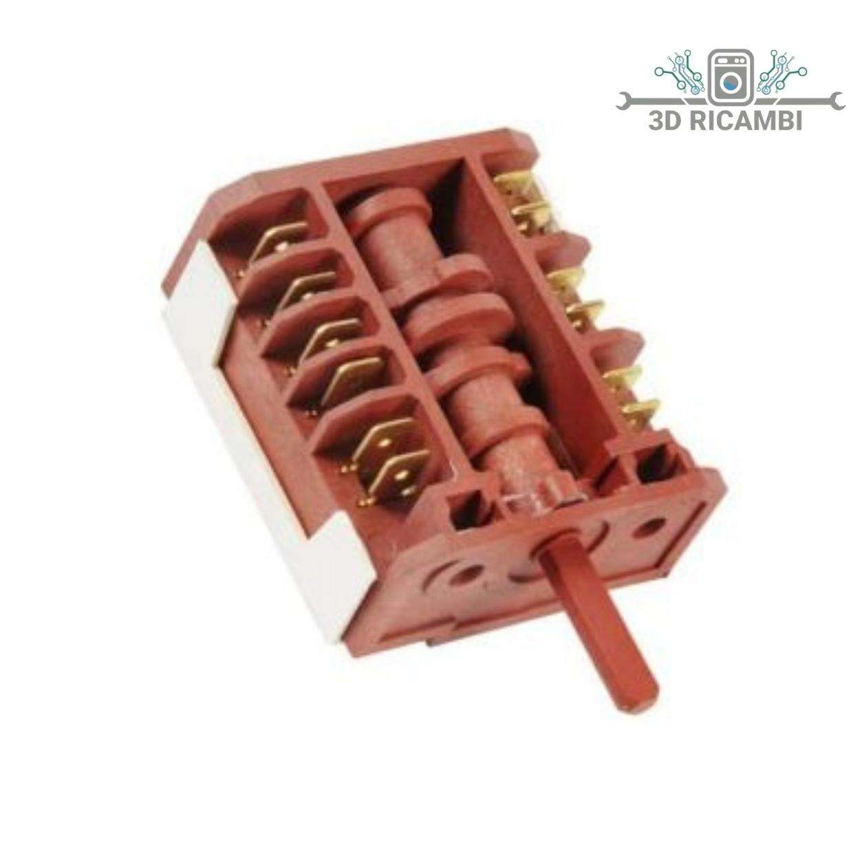 COMMUTATORE 4+0  PER FORNO ELECTROLUX ZANUSSI REX 3581980095