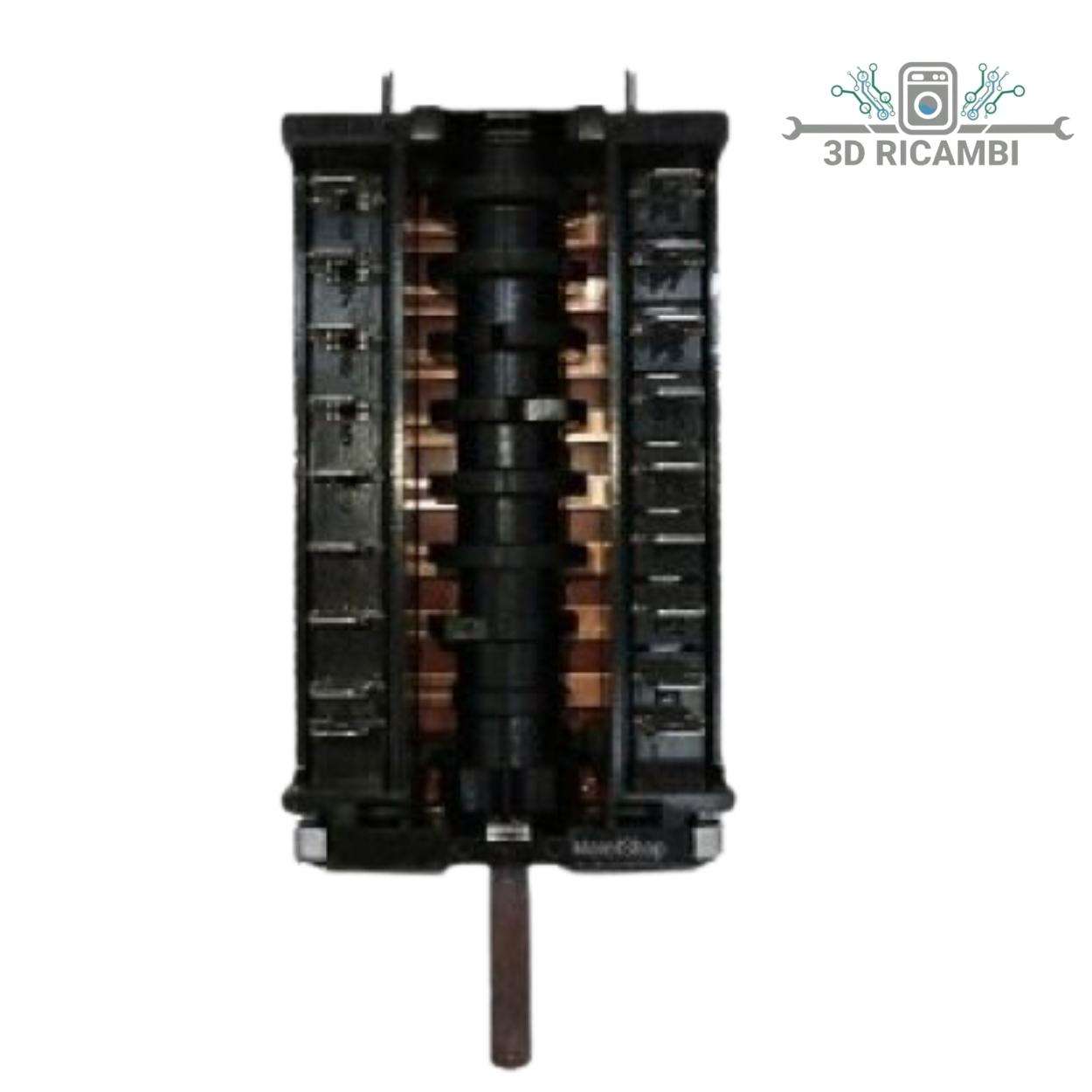 COMMUTATORE 8+0 POSIZIONI PER FORNO CANDY HOOVER ZEROWATT 39CU617
