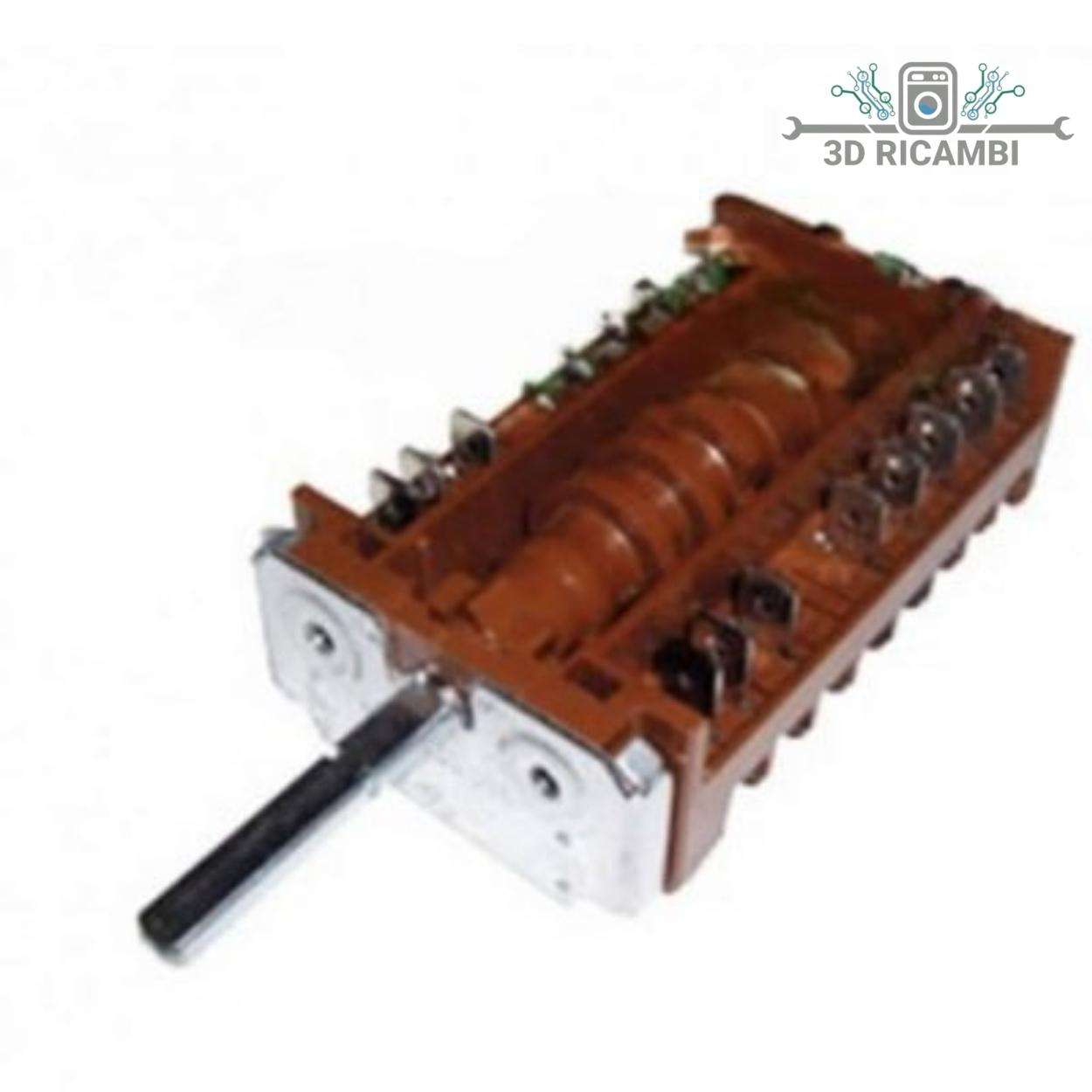 COMMUTATORE  PER FORNO CUCINA SMEG 8+8 CONTATTI 7+0 SCATTI MODELLO SX91E 811730188