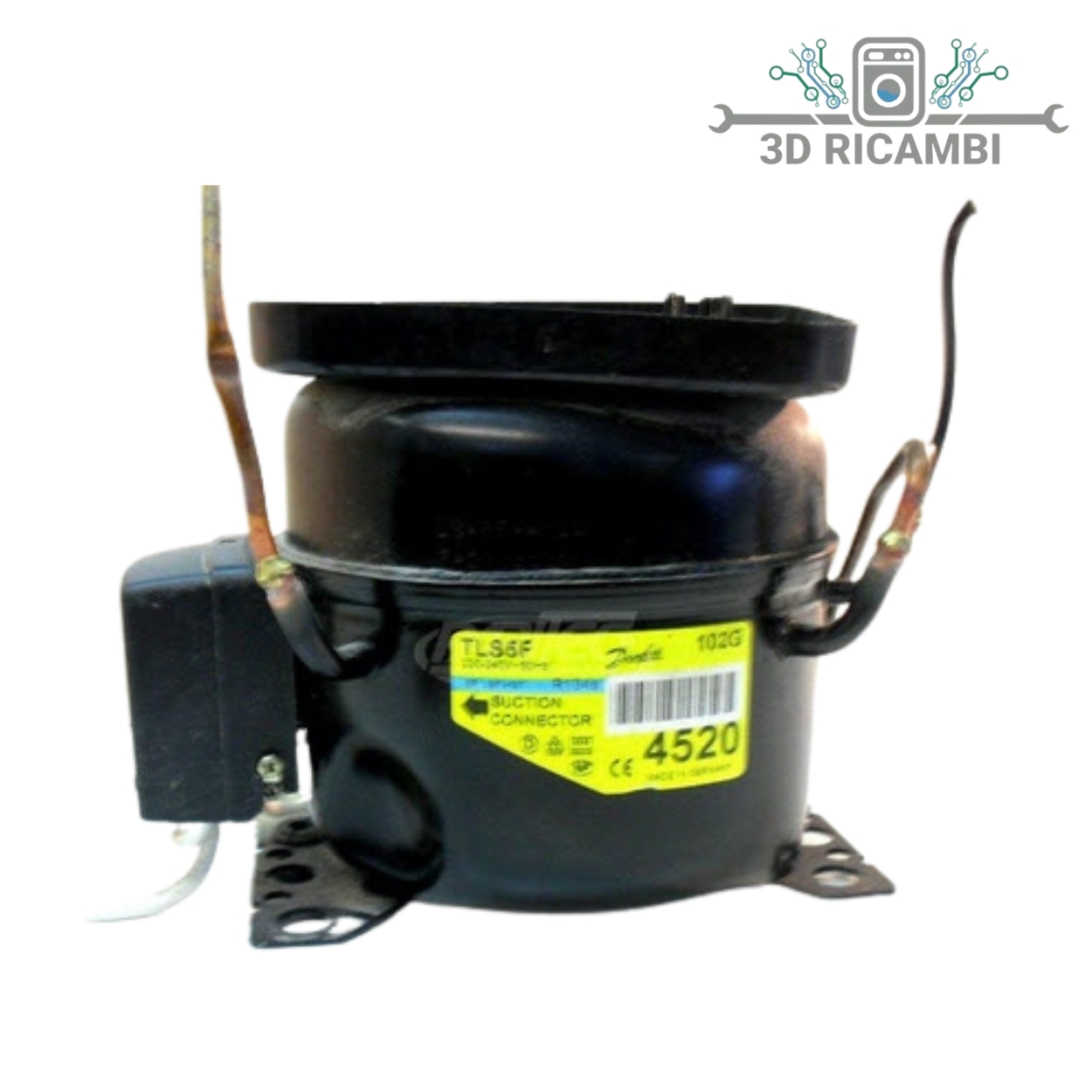 COMPRESSORE MOTORE PER FRIGORIFERO TLES5F R134 1/6CV