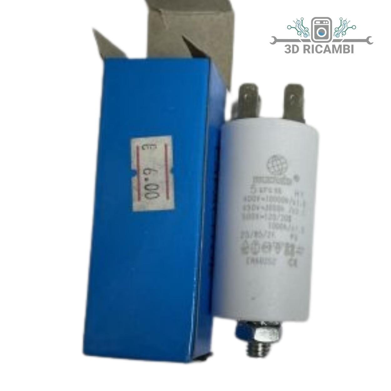 CONDENSATORE ELETTRICO 5UF 500V UNIVERSALE