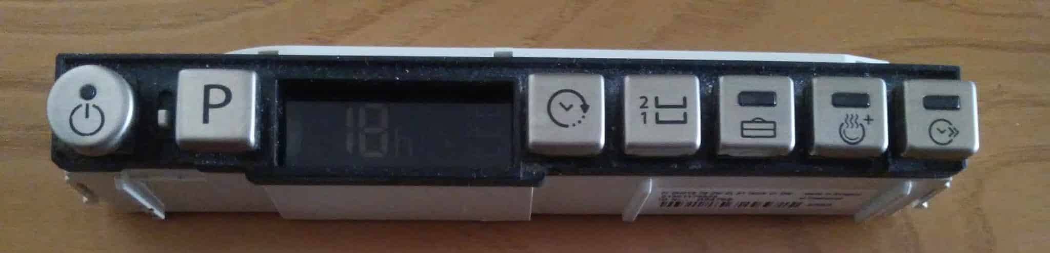 RIPARAZIONE SCHEDA DISPLAY  LAVASTOVIGLIE ARISTON  INDESIT