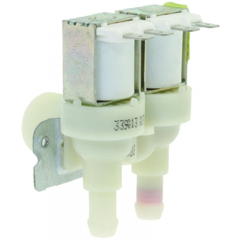 ELETTROVALVOLA  PER LAVATRICE UNIVERSALE ELBI TYPE 339 2 VIE 90°  Cod. 5007229