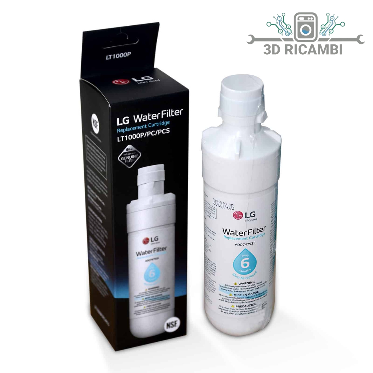 FILTRO CARTUCCIA DEPURATORE ACQUA FRIGORIFERO LG LGAGF80300704