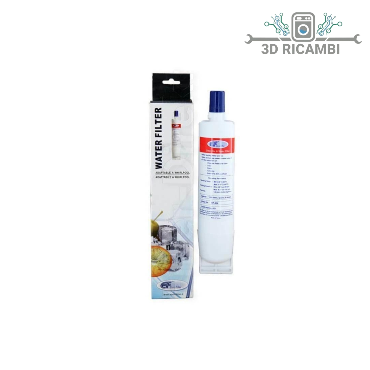 FILTRO CARTUCCIA  DEPURATORE ACQUA PER FRIGORIFERO GENERAL ELECTRIC 25FR140