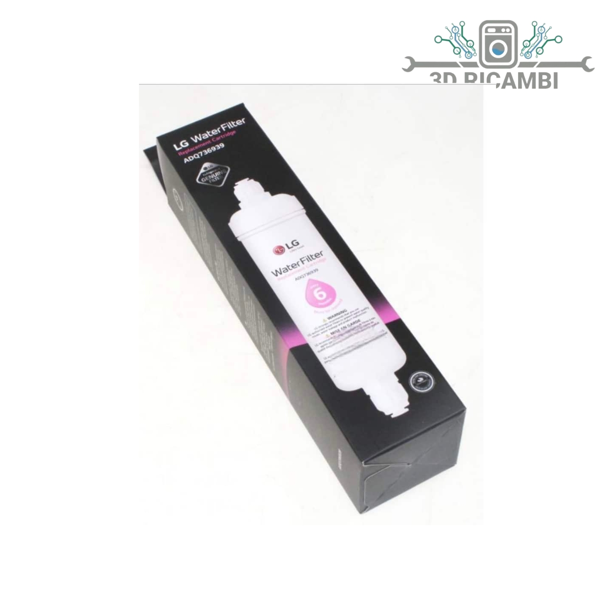 FILTRO CARTUCCIA  DEPURATORE ACQUA PER FRIGORIFERO LG ADQ73693901