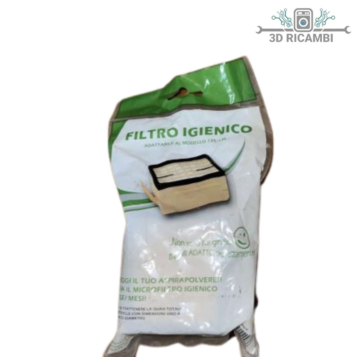 FILTRO IGIENICO ADATTABILE PER ASPIRAPOLVERE  FOLLETTO VORWEK VK 135-136