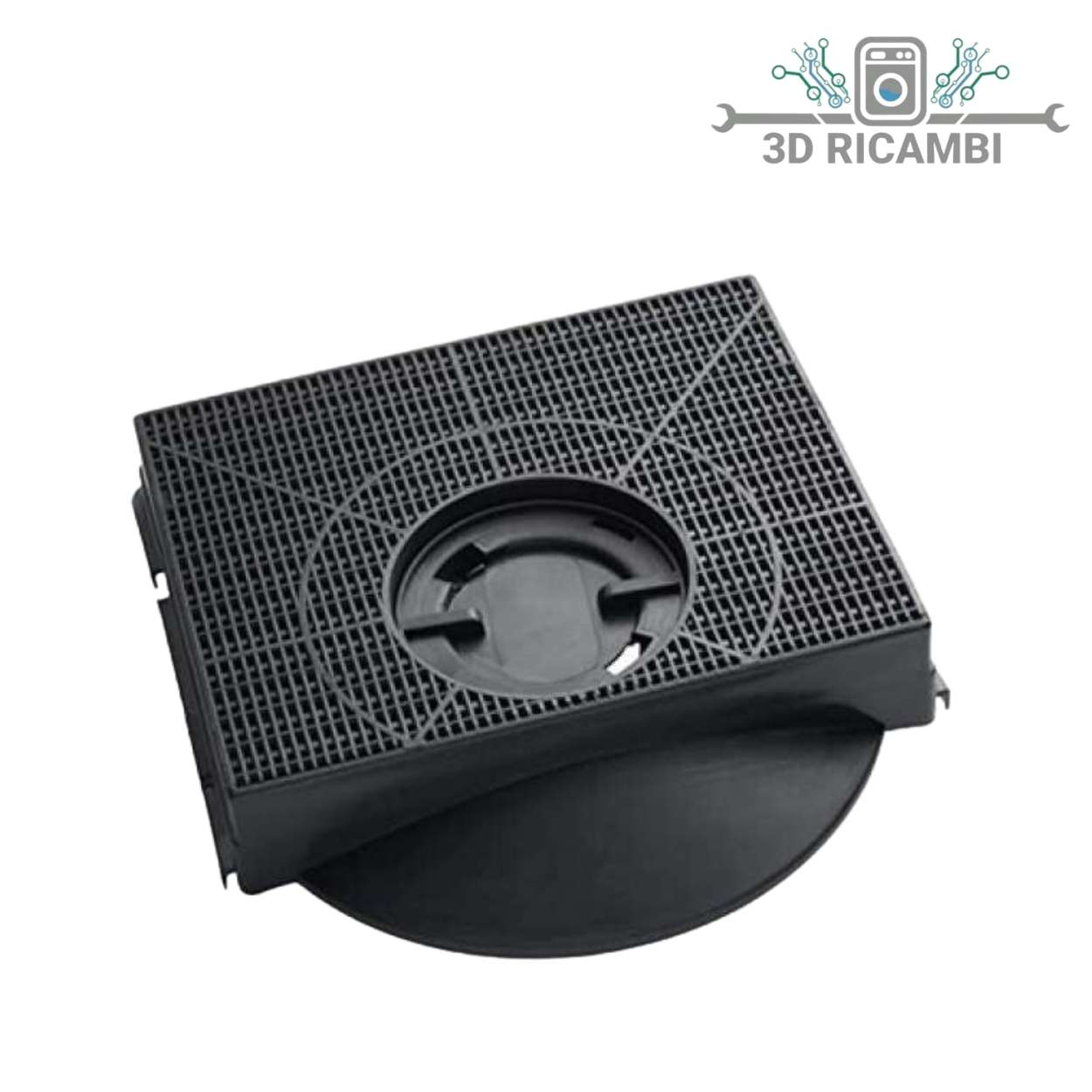 Filtro Carbone mod.303 - F00189/S FILTRO CARBONE ORIGINALE CAPPA ELICA  214✖️208