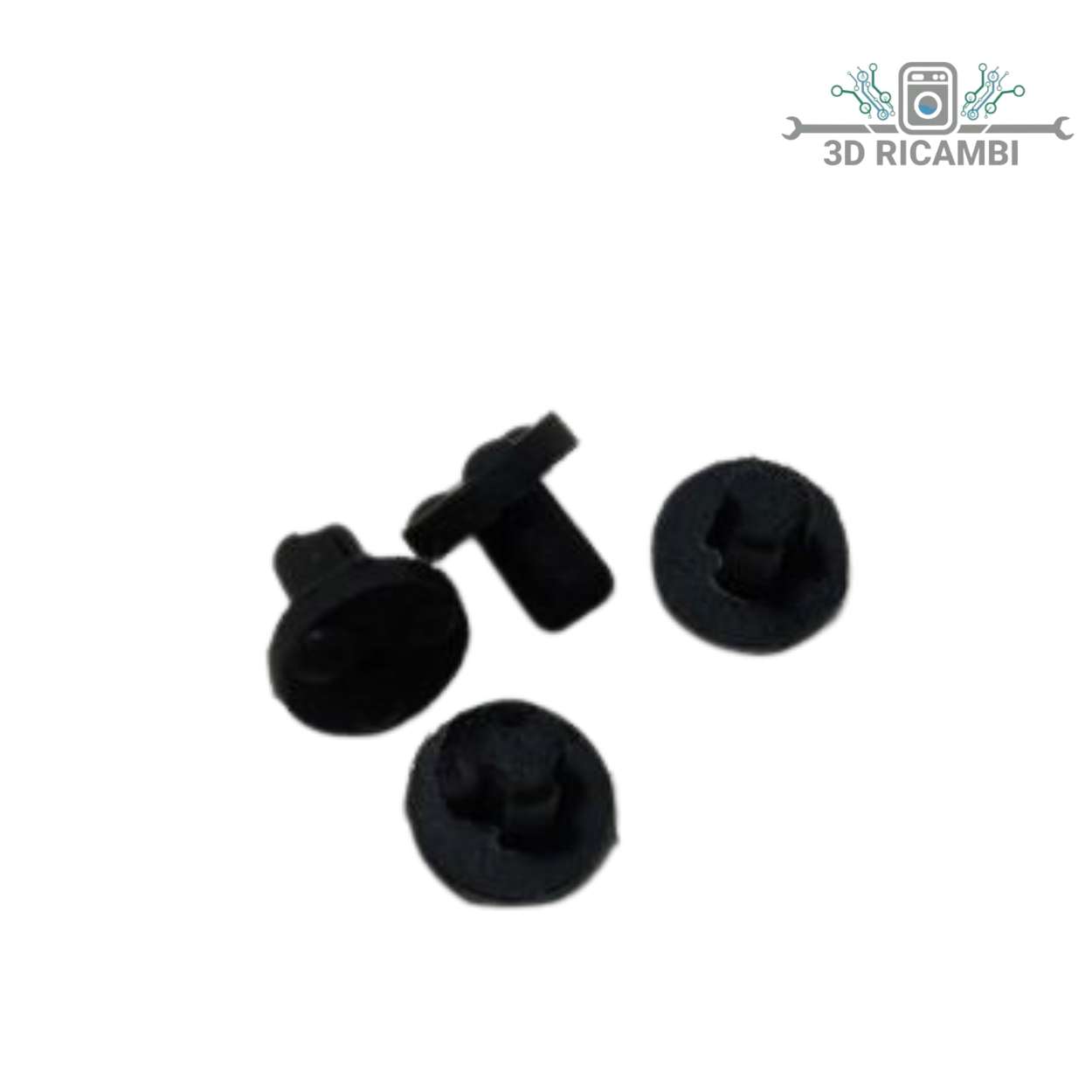 GOMMINO PARACOLPI X GRIGLIE P0002,  PIANO COTTURA WHIRLPOOL IGNIS  481246368017 4 PZ PER G2514