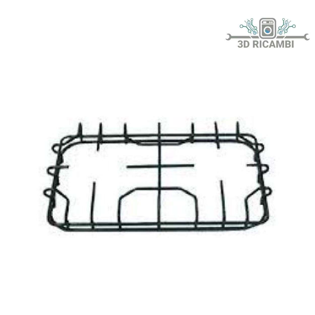 GRIGLIA IN FILO PER PIANO COTTURA  CANDY HOOVER STAR 112 A 2 FUOCHI 342✖️260 P5554