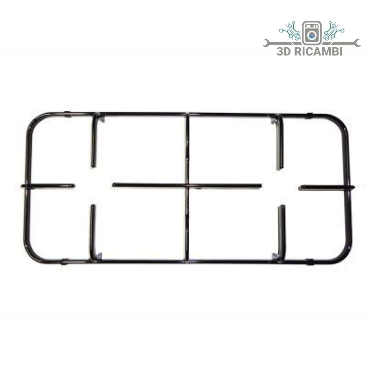 GRIGLIA IN FILO PER PIANO COTTURA NARDI A 2 FUOCHI 456✖️207 P3651