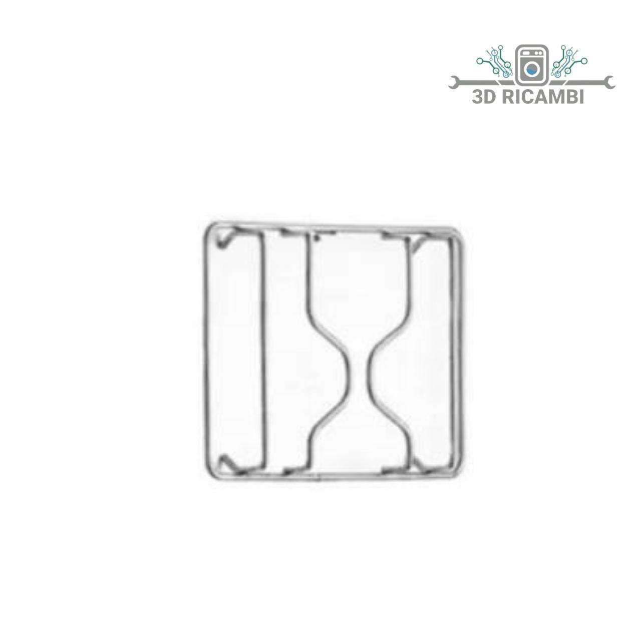 GRIGLIA IN PIATTINA PER PIANO COTTURA  ARISTON INDESIT A 1 FUOCO 230✖️172  F2604