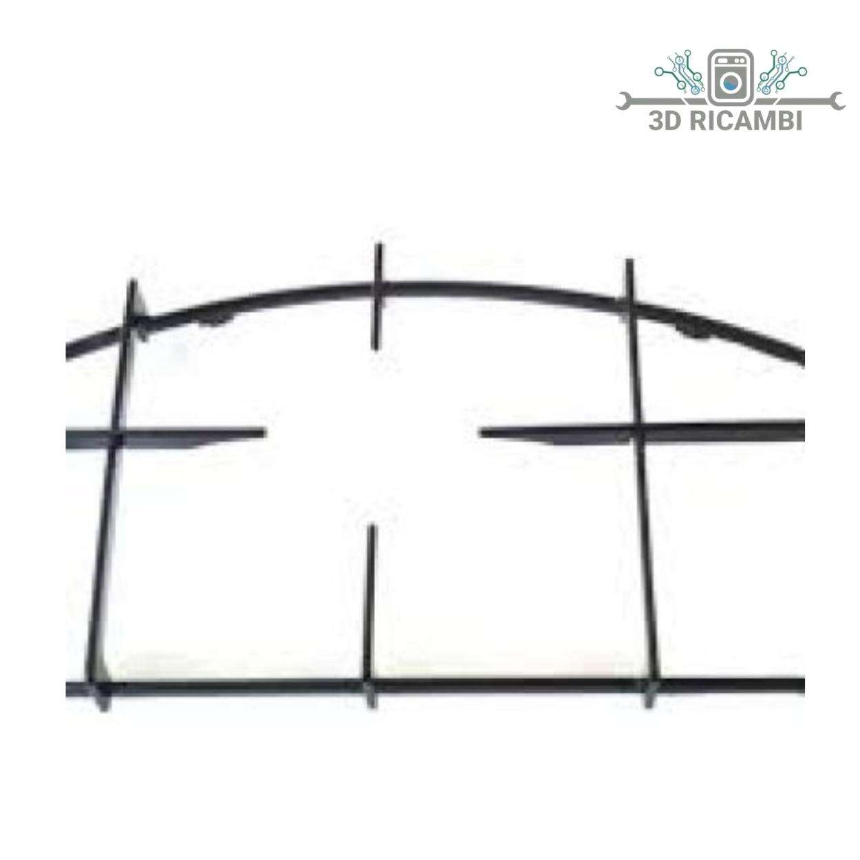 GRIGLIA IN PIATTINA  PER PIANO COTTURA ARISTON INDESIT CENTRALE 38✖️245 P0296