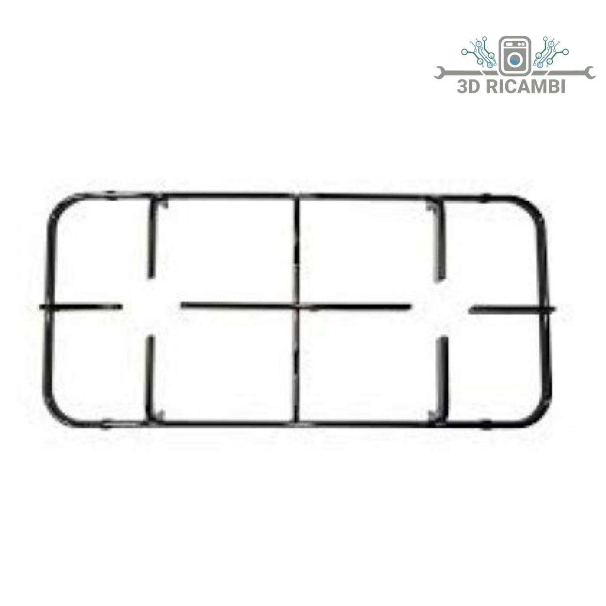 GRIGLIA IN PIATTINA PIANO COTTURA NARDI A 1 FUOCO 456✖️213 P3651