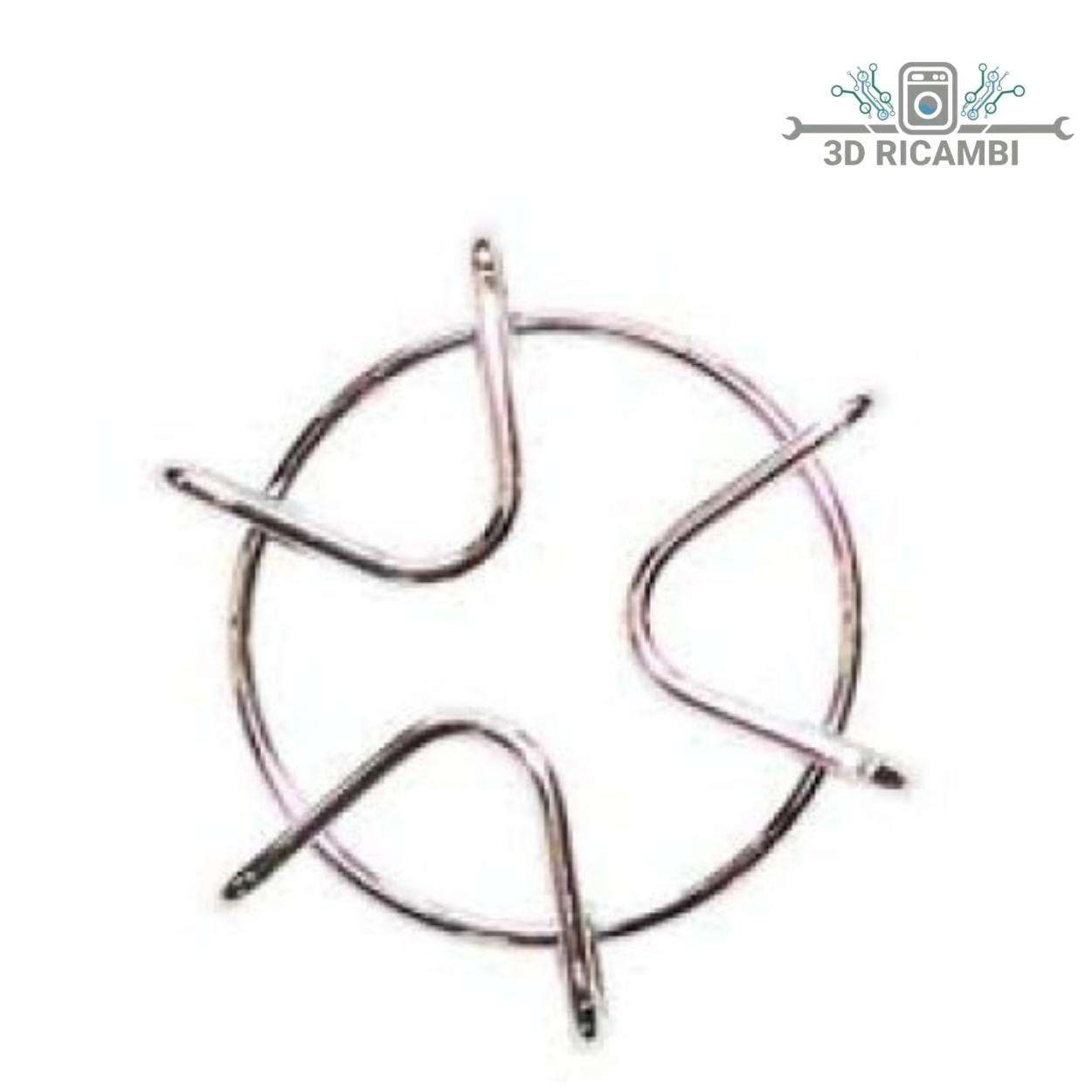 GRIGLIA PIANO COTTURA FRATELLI ONOFRI DM-108 A 1 FUOCO F4012