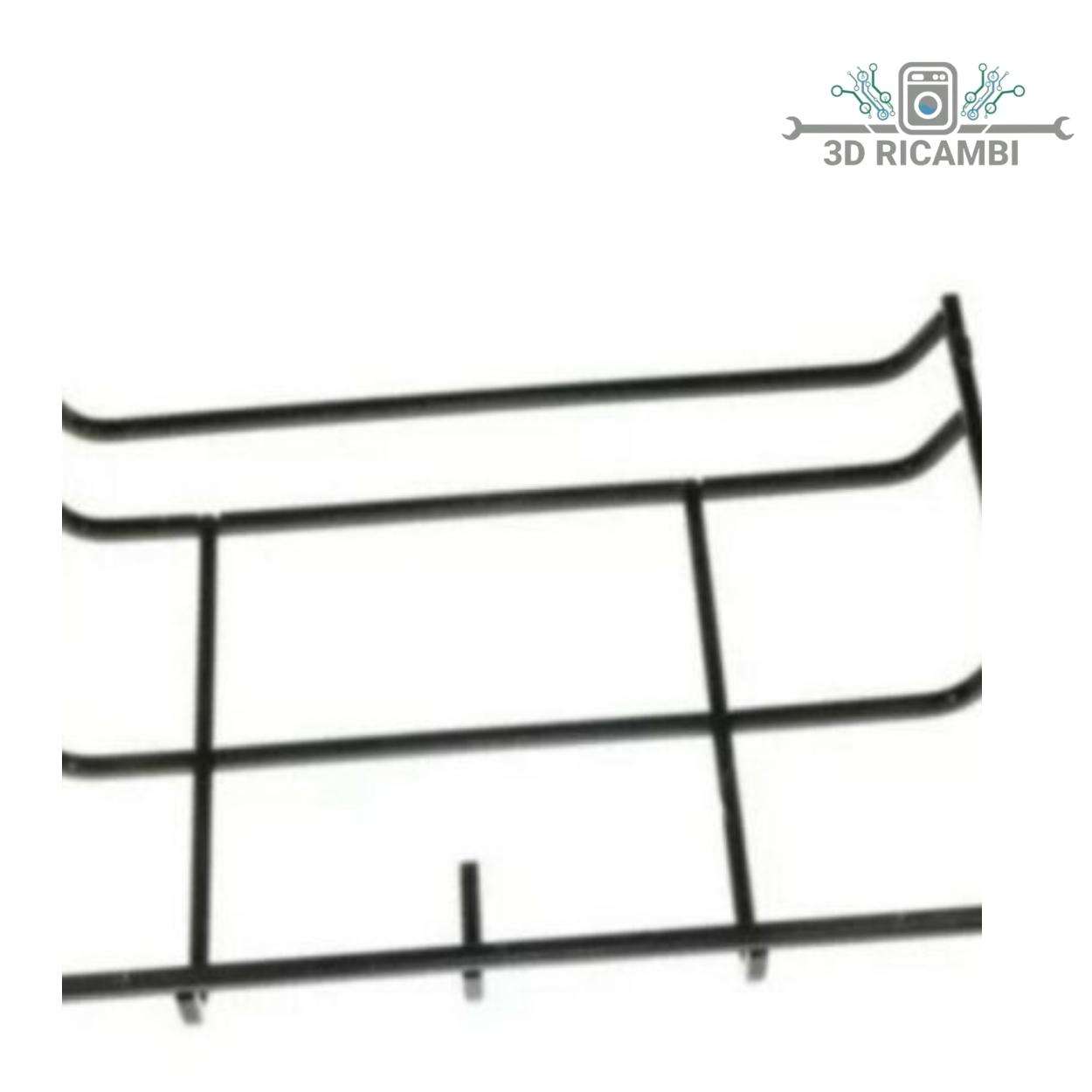 GRIGLIA SINISTRA IN FILO  PER PIANO COTTURA ELECTROLUX ZANUSSI REX 3546353032 SINISTRO