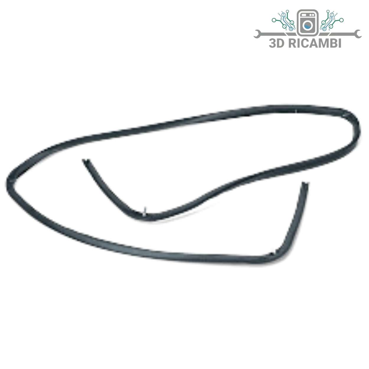 GUARNIZIONE PER FORNO CUCINA  IGNIS WHIRPOOL 2 LUNETTE 2. GANCI 1050mm LUNGHEZZA  A2550