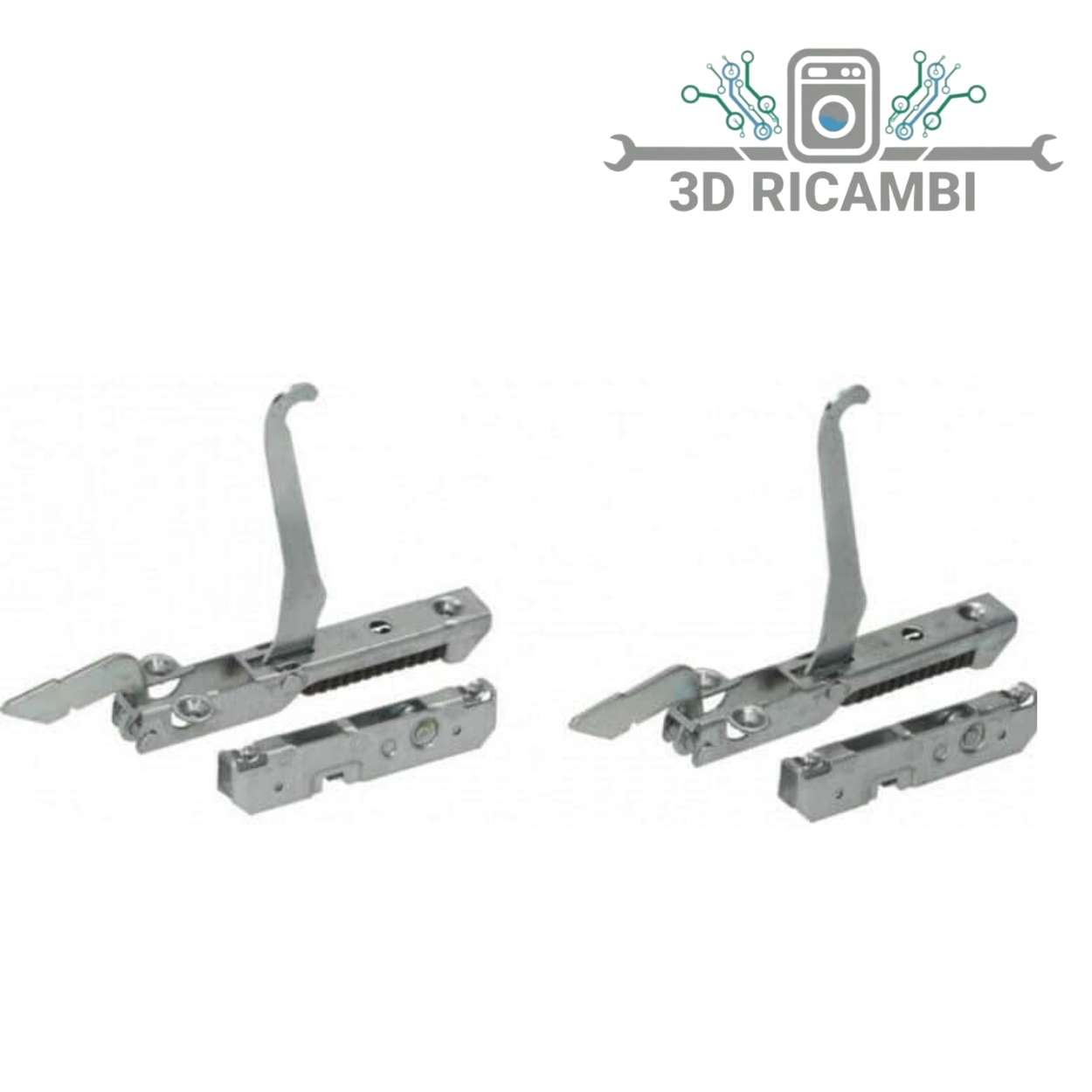 KIT CERNIERE + PORTARULLINI CONTROCERNIERE PER  FORNO SMEG KCF5390