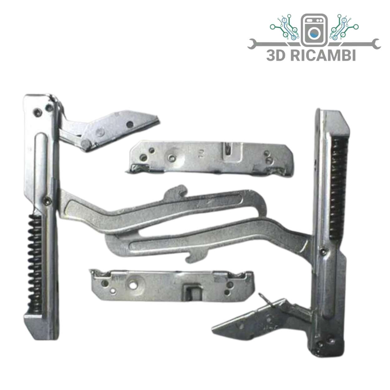 KIT 2 CERNIERE MAXI  PER FORNO WHIRPOOL IGNIS  LOFRA KCF3296