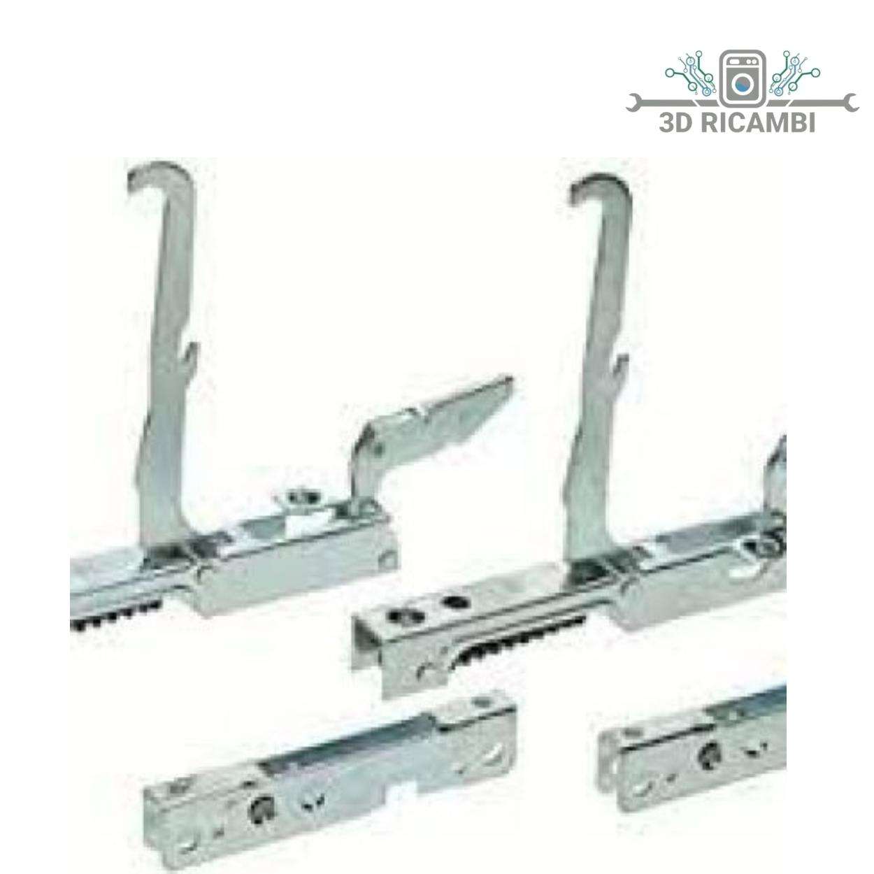 KIT  2 PZ CERNIERA PER  FORNO SMEG CF5396