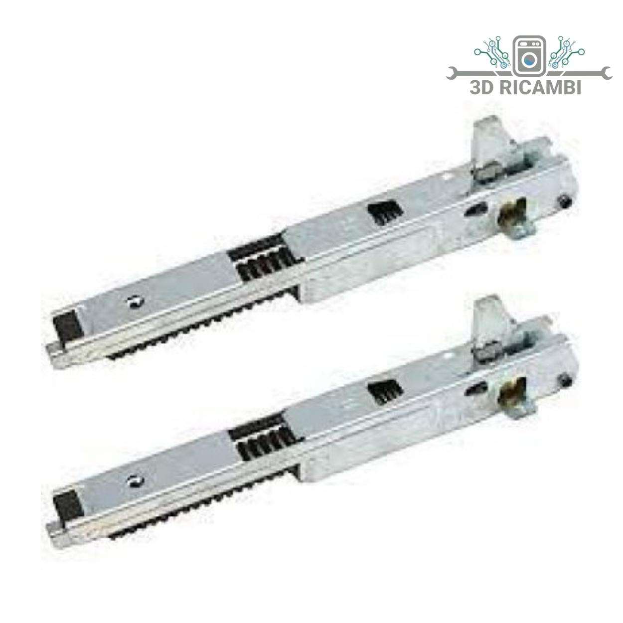 KIT 2 PZ CERNIERA PER  PORTA FORNO WHIRPOOL IGNIS BAUKNECHT 481241719153