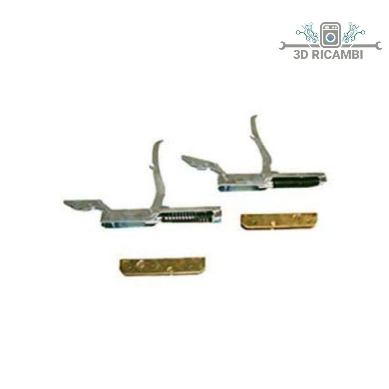 KIT 2 PZ  CERNIERE PER PORTA FORNO WHIRPOOL FORNO CF087 IGNIS WB253