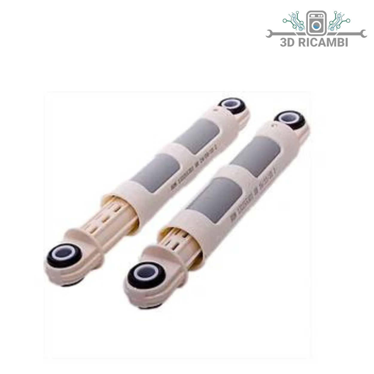 KIT AMMORTIZZATORI PER  LAVATRICE REX  ELECTROLUX D007076/1292348412 2PZ 60N
