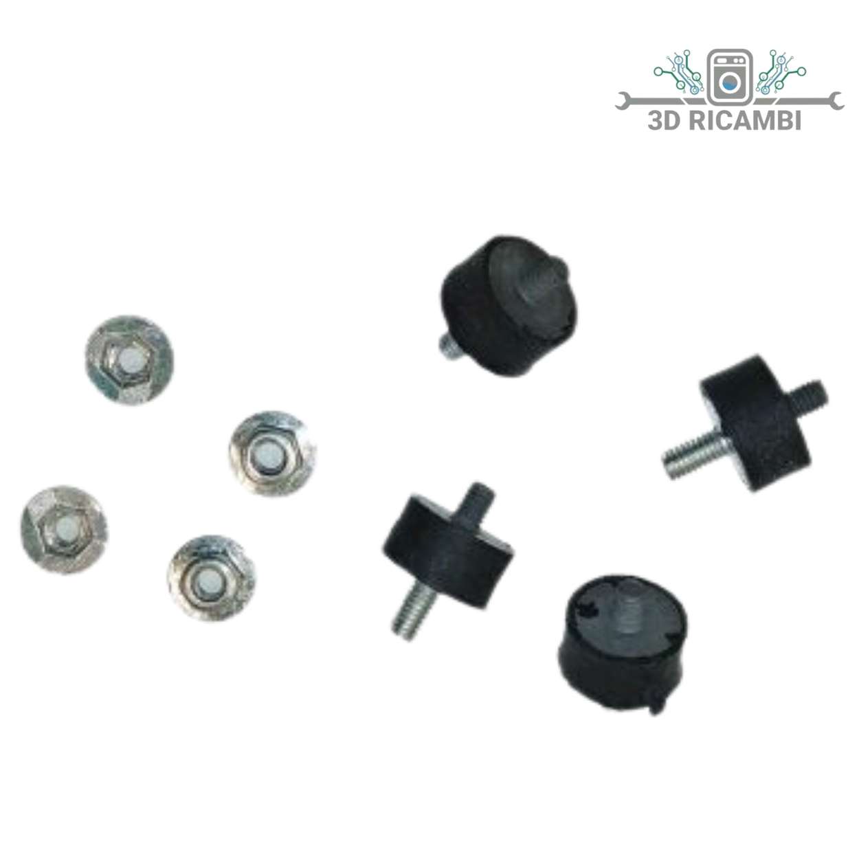 KIT AMMORTIZZATORI PER  MOTORE CAPPA FABER 133.0051.603