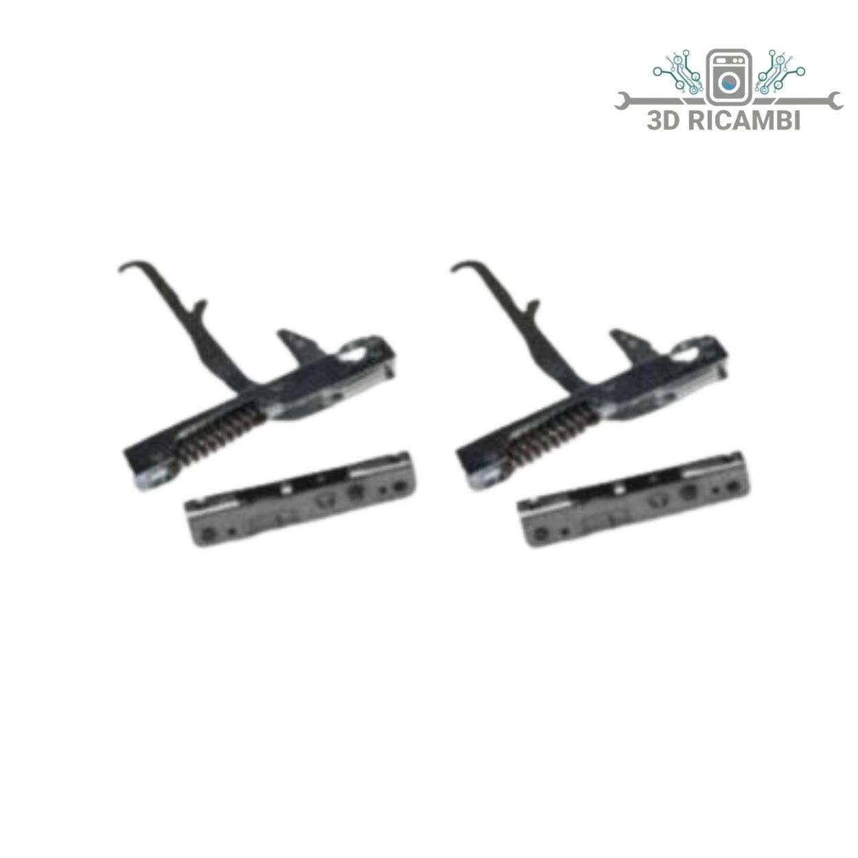 KIT CERNIERE ESTRAIBILI + PORTARULLINI CONTROCERNIERE PER  FORNO GASFIRE KCF1792