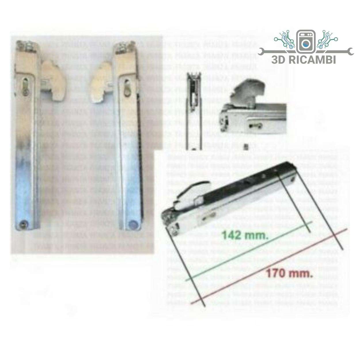 KIT CERNIERE  PER FORNO E CUCINA  ELBA DE LONGHI  KCF6940