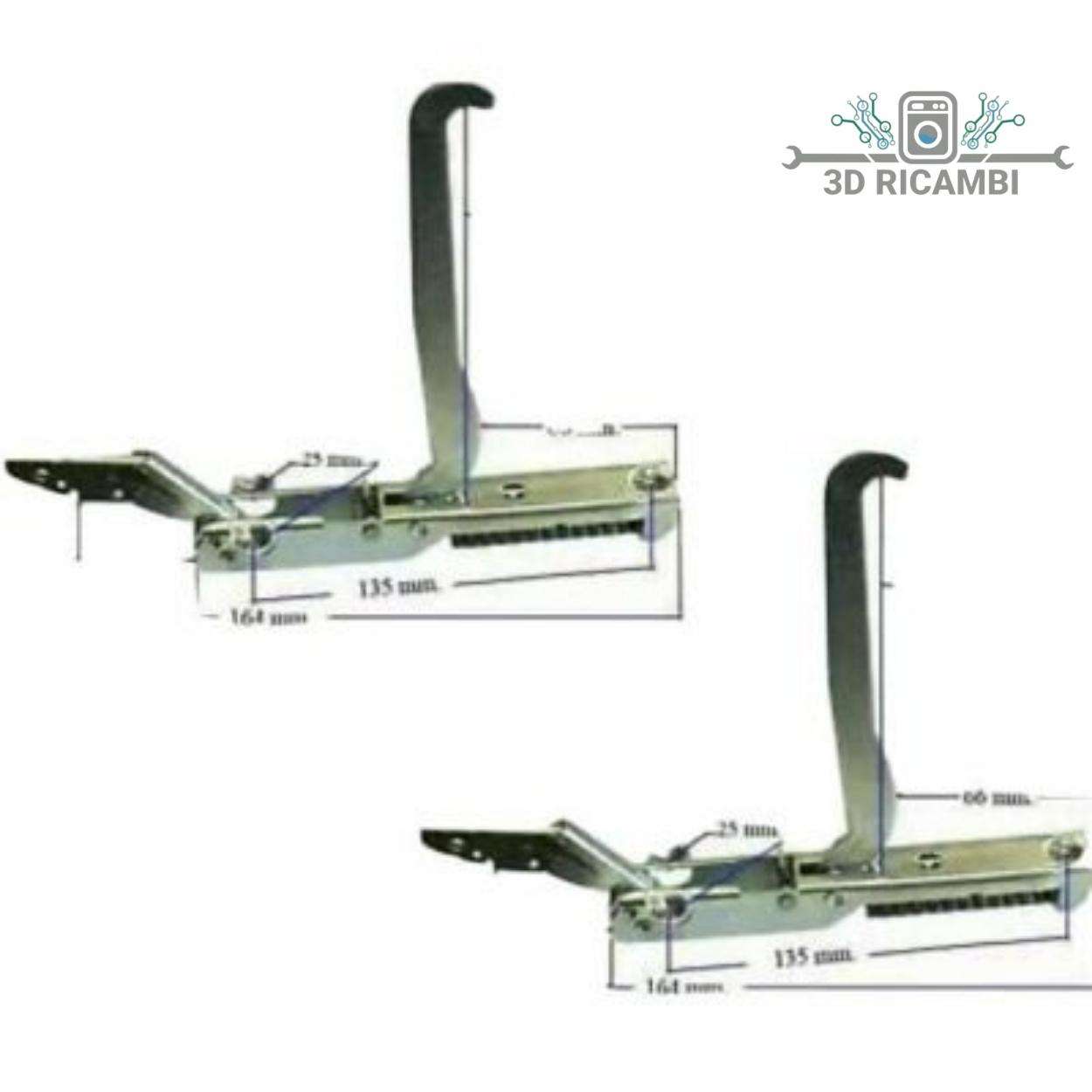 KIT CERNIERE  PER PORTA FORNO E STUFE  GLEM GAS STAR  WHIRPOOL + PORTARULLI CONTROCERNIERE  KCF5592