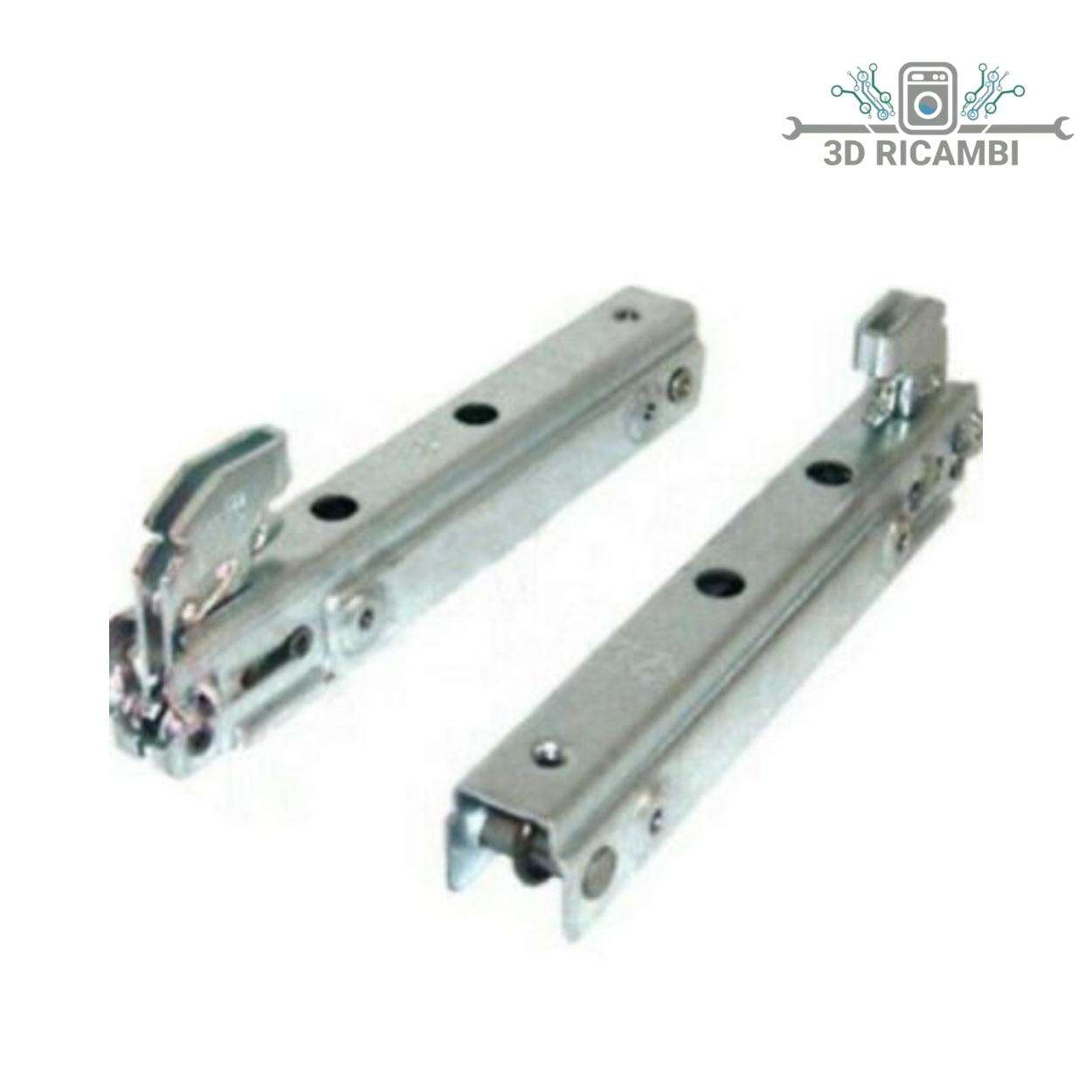 KIT2 PZ CERNIERE TERIM PER PORTA FORNO LEGGERA ARISTON NARDI INDESIT KCF6922