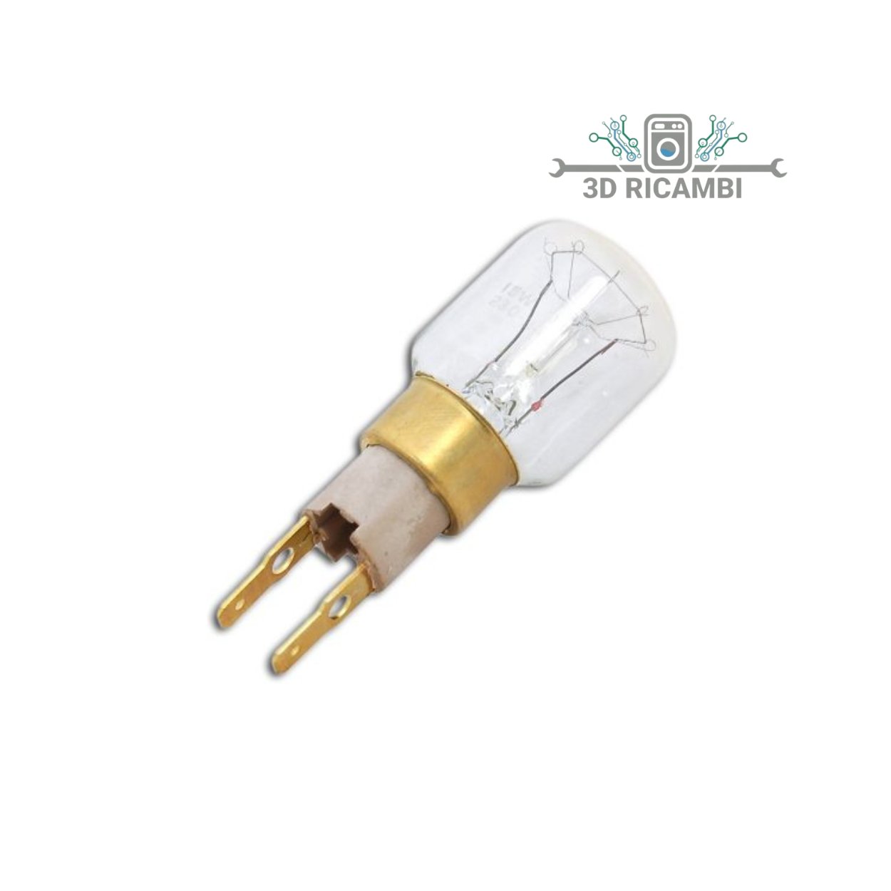 LAMPADA LAMPADINA PER FRIGORIFERO IGNIS  WHIRLPOOL 484000000986, 481213428078 T CLICK T25 HV 40W 230