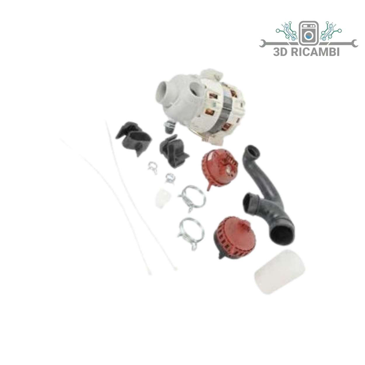 MOTOPOMPA ELETTROPOMPA MOTORE  PER LAVASTOVIGLIE  ELECTROLUX ZANUSSI REX 1110999909