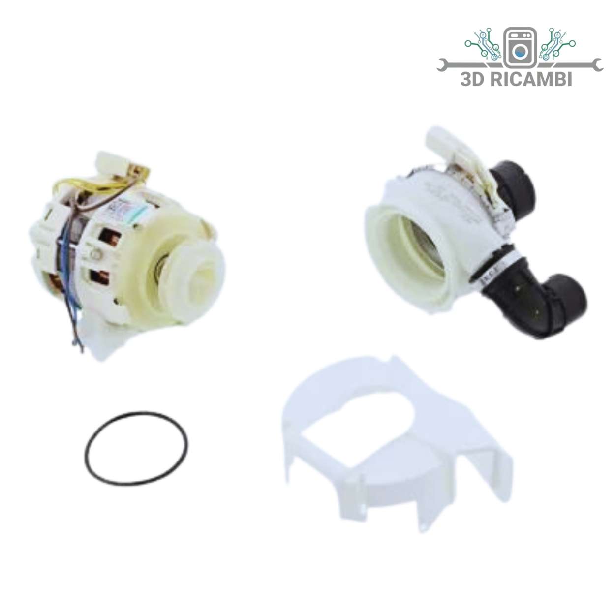 MOTOPOMPA ELETTROPOMPA MOTORE + RESISTENZA  PER LAVASTOVIGLIE ELECTROLUX ZANUSSI REX  4055373759