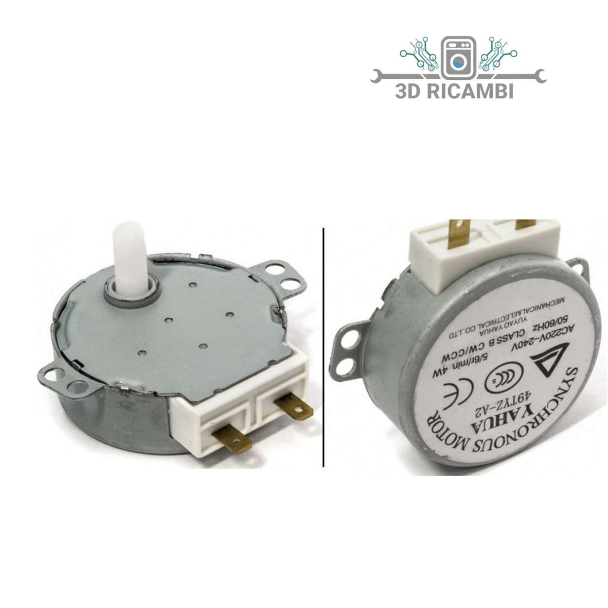 MOTORINO PER PIATTO ROTANTE  FORNO A  MICROONDE 5/6 G 220V 4 WATT MCW501UN