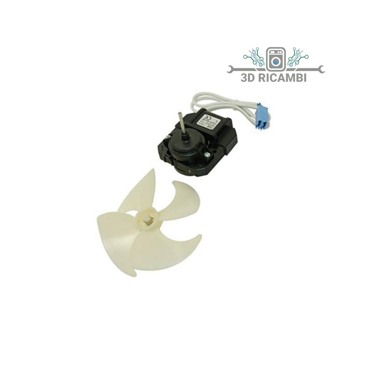 MOTOVENTILATORE VENTOLA FRIGORIFERO ARISTON INDESIT C00383336