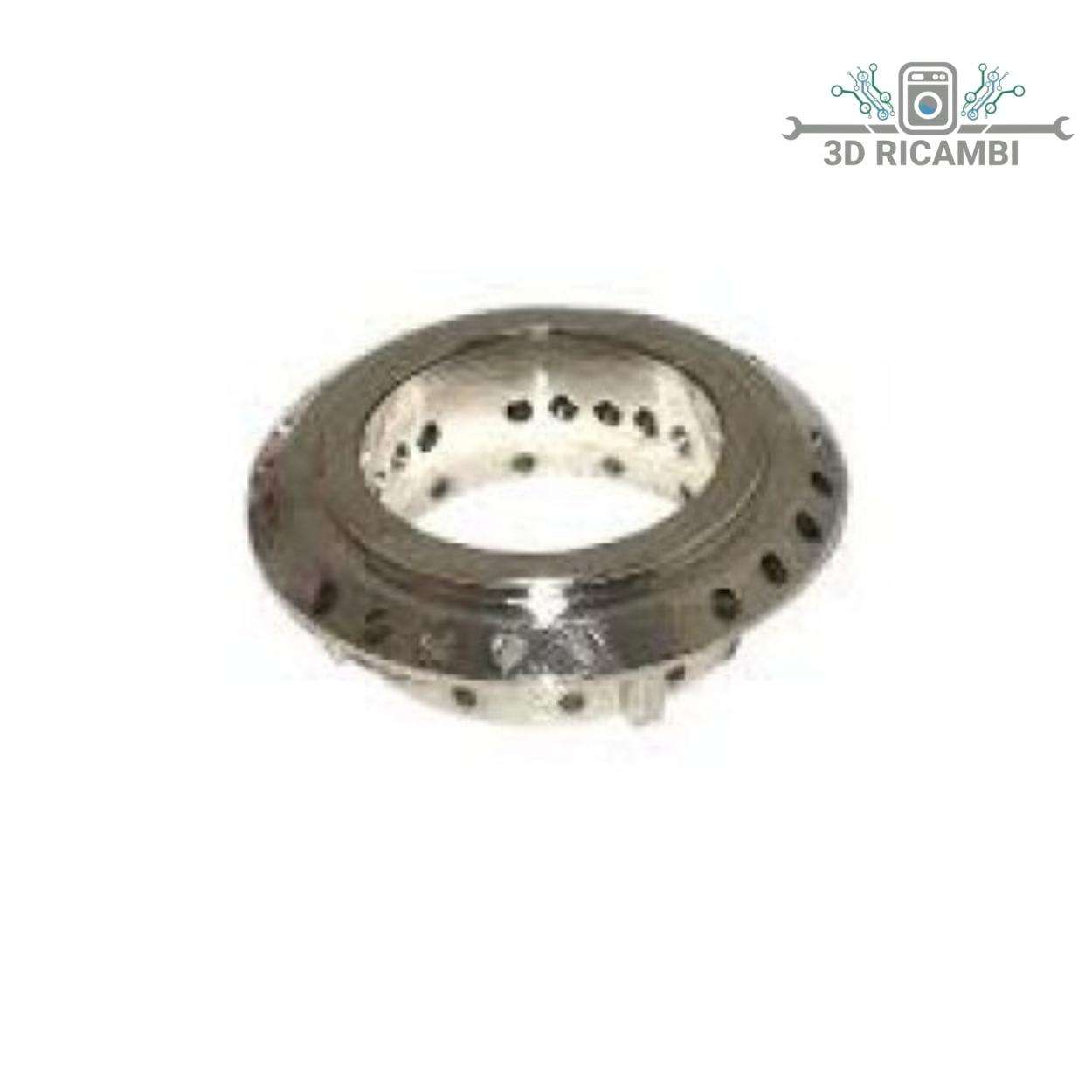 PIATTELLO CAPPELLOTTO CORONA BRUCIATORE AUSILIARE PER  PIANO COTTURA SMEG 882410088 46mm