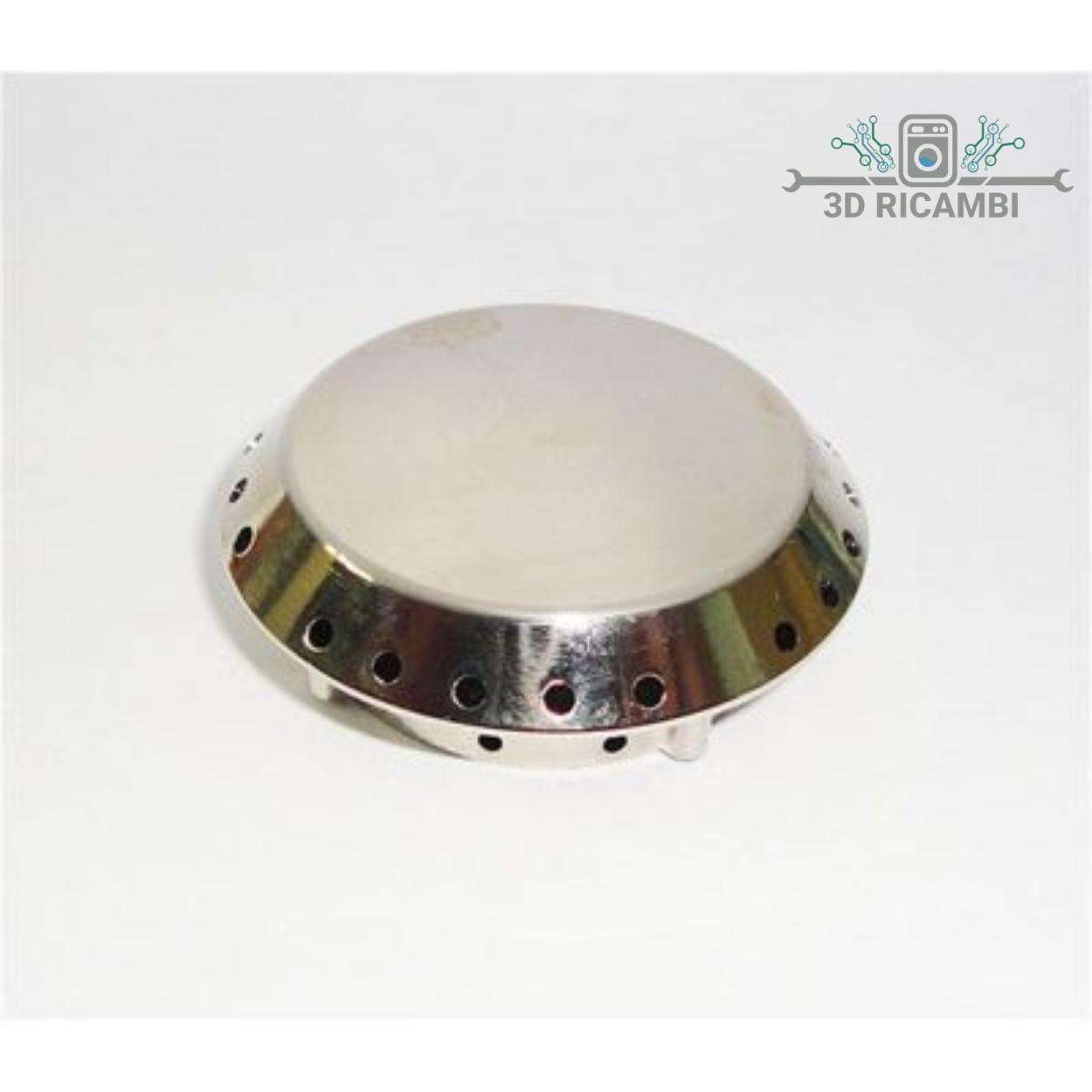 PIATTELLO CAPPELLOTTO CORONCINA PER BRUCIATORE AUSILIARE PIANO COTTURA SMEG 882410124