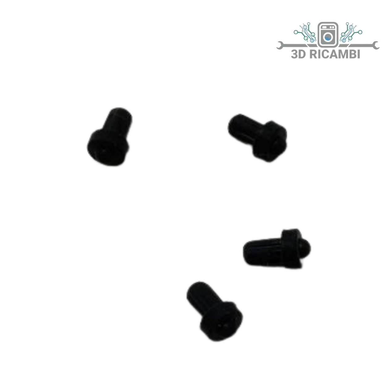 PIEDINI IN GOMMA PER GRIGLIA PIANO COTTURA IGNIS  WHIRLPOOL D313024 4PZ