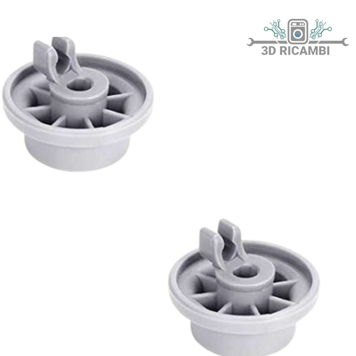 1PZ RUOTA CESTELLO INFERIORE LAVASTOVIGLIE BOSCH D055088 ORIGINALE