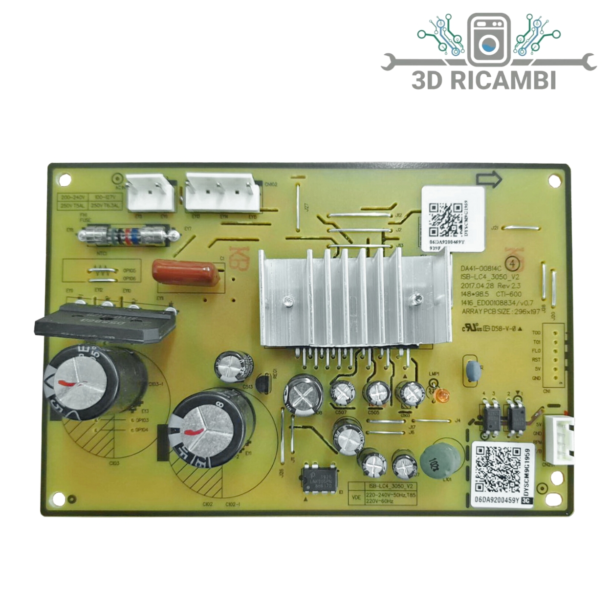 SCHEDA  MODULO INVERTER PER FRIGORIFERO SAMSUNG  DA92-00459Y