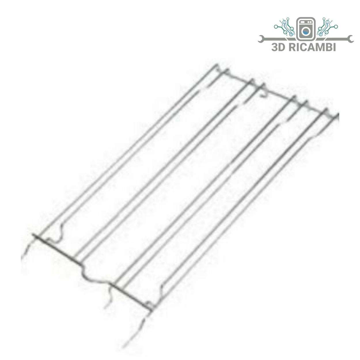 TELAIO SINISTRO GUIDA PER  FORNO SMEG 848590801