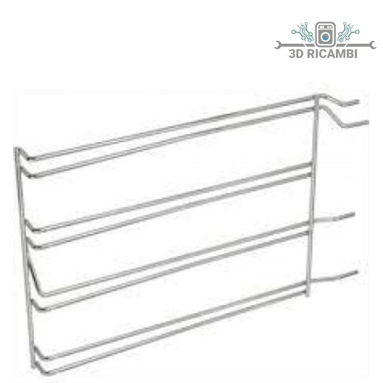 TELAIO SINISTRO GUIDA PER FORNO SMEG 848590865