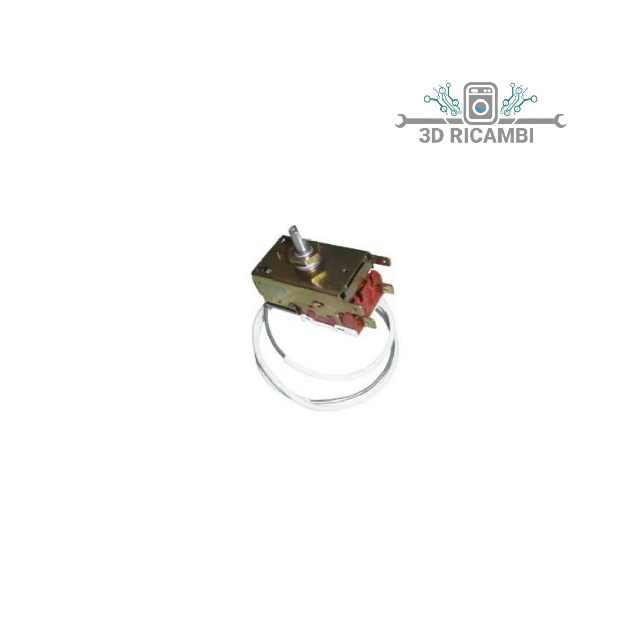 TERMOSTATO PER FRIGORIFERO ARISTON INDESIT C00056538 A 2 CONTATTI CON BULBO DA 650 mm