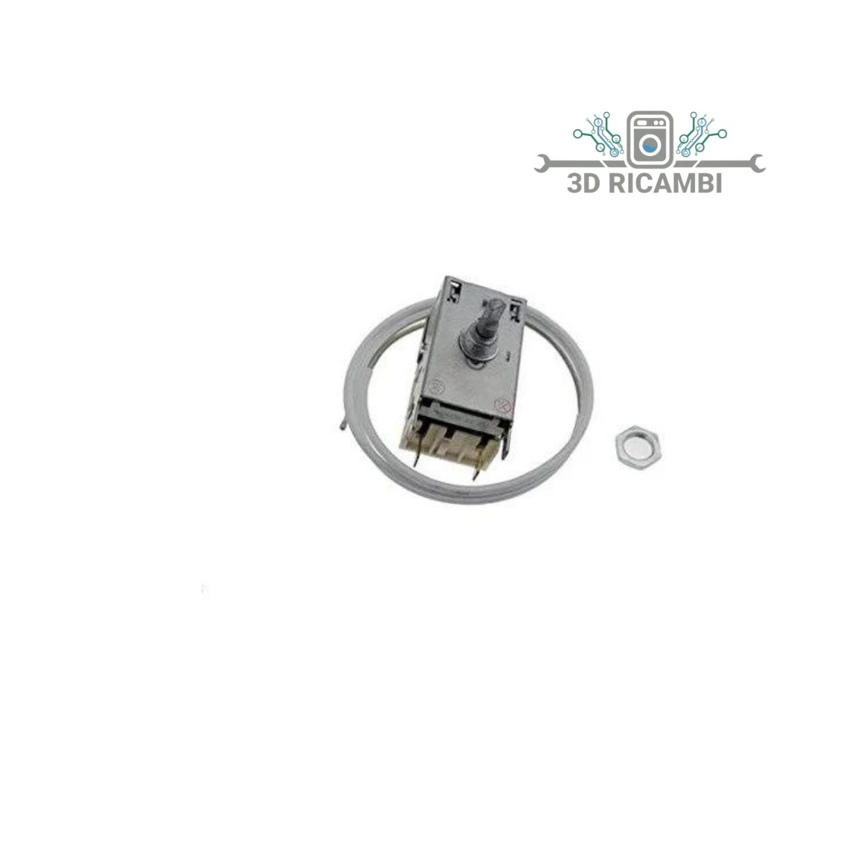 TERMOSTATO PER FRIGORIFERO ARISTON INDESIT C00056731 A 2 CONTATTI CON BULBO 800mm